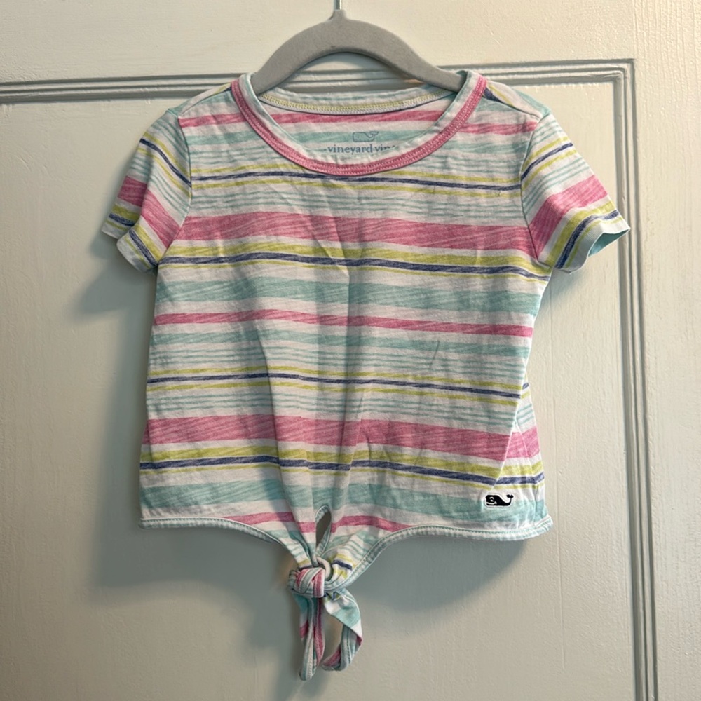 Vineyard Vines size 2T tie front t-shirt